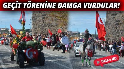 Sinop'ta renkli geçit töreni!