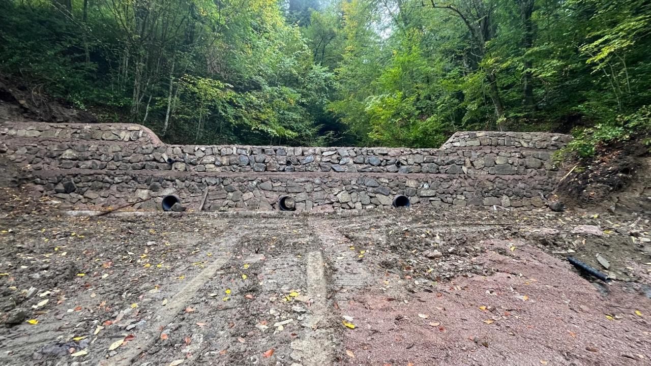 Sinop'ta sel ve erozyon riski azaltıldı