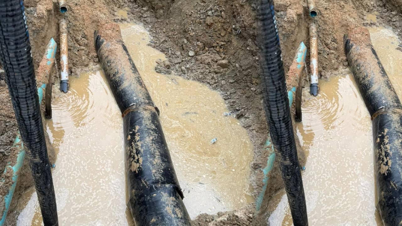 Sinop’ta su hattı krizi