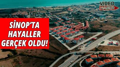 Sinop’ta TOKİ projesiyle aileler yeni evlerine kavuştu