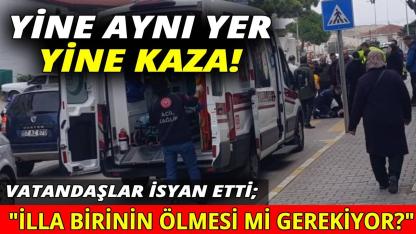 Sinop’ta yaya geçidinde öğrenciye otomobil çarptı