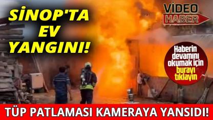 Sinop'ta korkutan yangın: Yürekler ağızlara geldi!