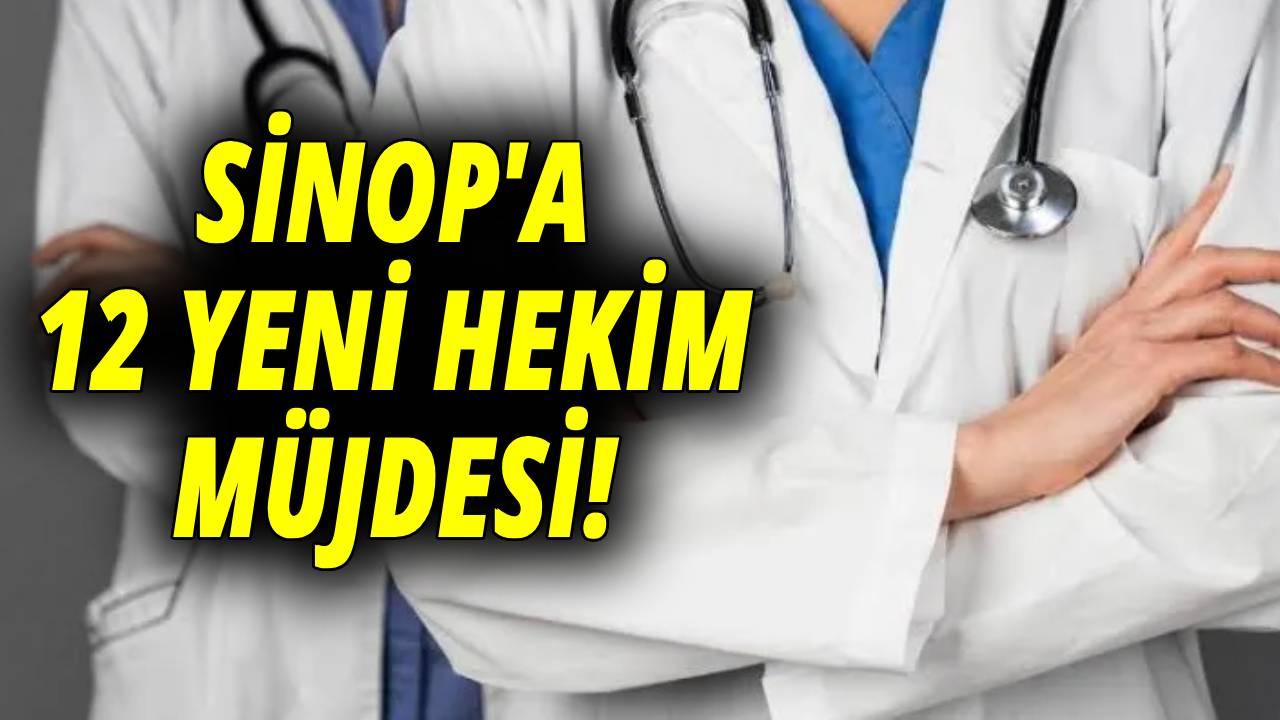 Sinop’un sağlık kadrosu güçleniyor