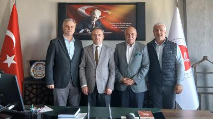 THK Sinop Şubesi'nden İl Müftüsü Bektaş'a ziyaret