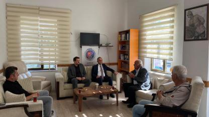 Vali Yardımcılarından 15 Eylül Gazeteciler Cemiyeti’ne Ziyaret