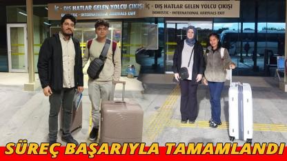 YTB’li son öğrenciler de Sinop'a ulaştı