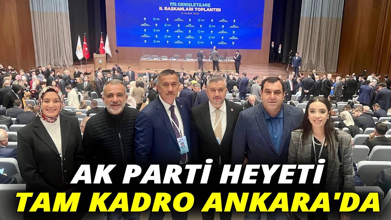 175. Genişletilmiş İl Başkanları Toplantısına Sinop tam kadro katıldı