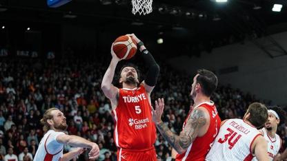 A Milli Basketbol Takımı, İsviçre'yi 85-60 yendi