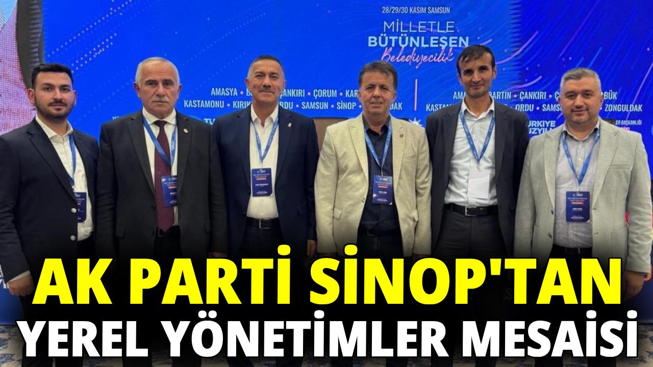 AK Parti Sinop Heyeti Samsun&#039;da