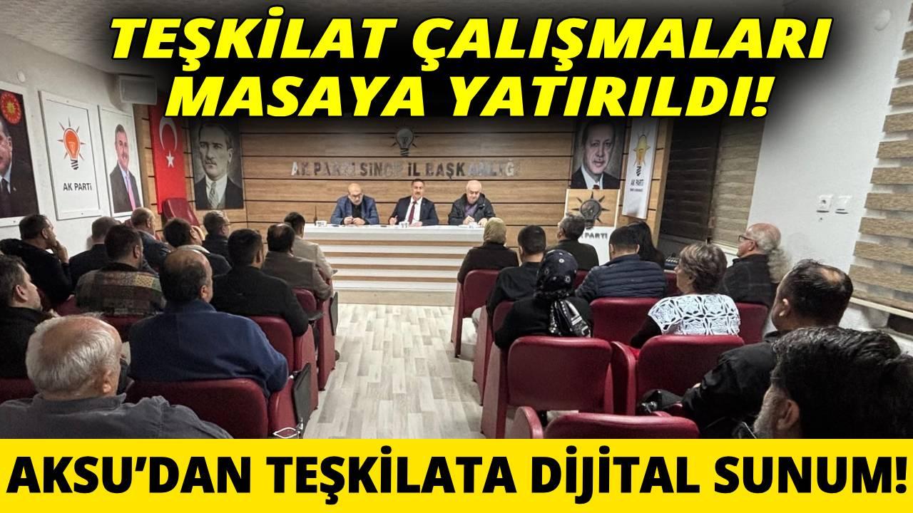 AK Parti Sinop Teşkilatı haftalık gündemini değerlendirdi