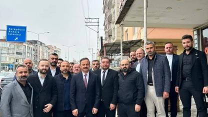 Anahtar Parti Genel Başkanı Yavuz Ağıralioğlu Boyabat’a geldi