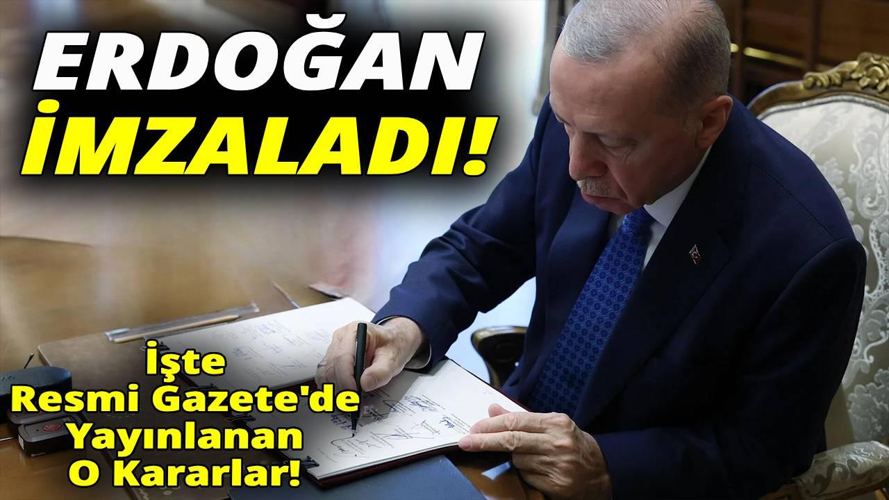 Atama ve görevden alma kararları Resmi Gazete&#039;de