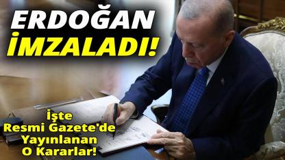 Atama ve görevden alma kararları Resmi Gazete'de