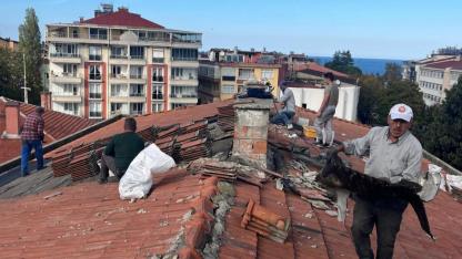 Ayancık’ta belediye hizmet binaları modern hale geliyor