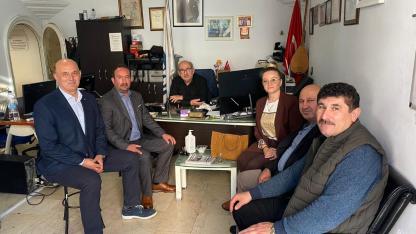 Başkan adayı Koray Aydın’dan medya ziyareti