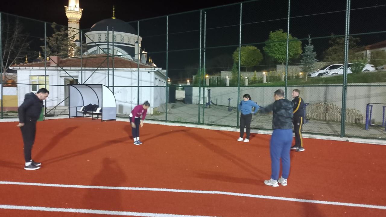 Boyabat’ta gençler hedefe koşuyor