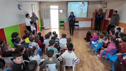 Boyabat’ta miniklere güvenlik eğitimi