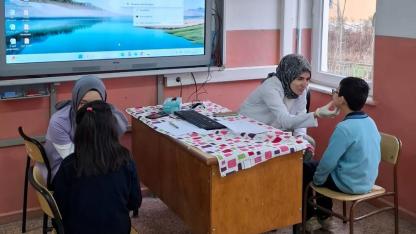 Boyabat'ta öğrencilere ağız ve diş sağlığı taraması
