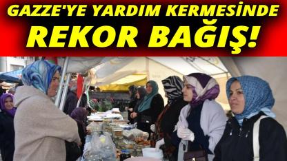 Boyabat'tan Gazze'ye rekor destek