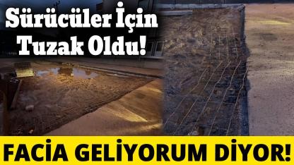 Bu yolda araba sürmek cesaret ister