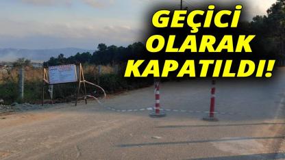 Bu yolu kullanacaklar dikkat!