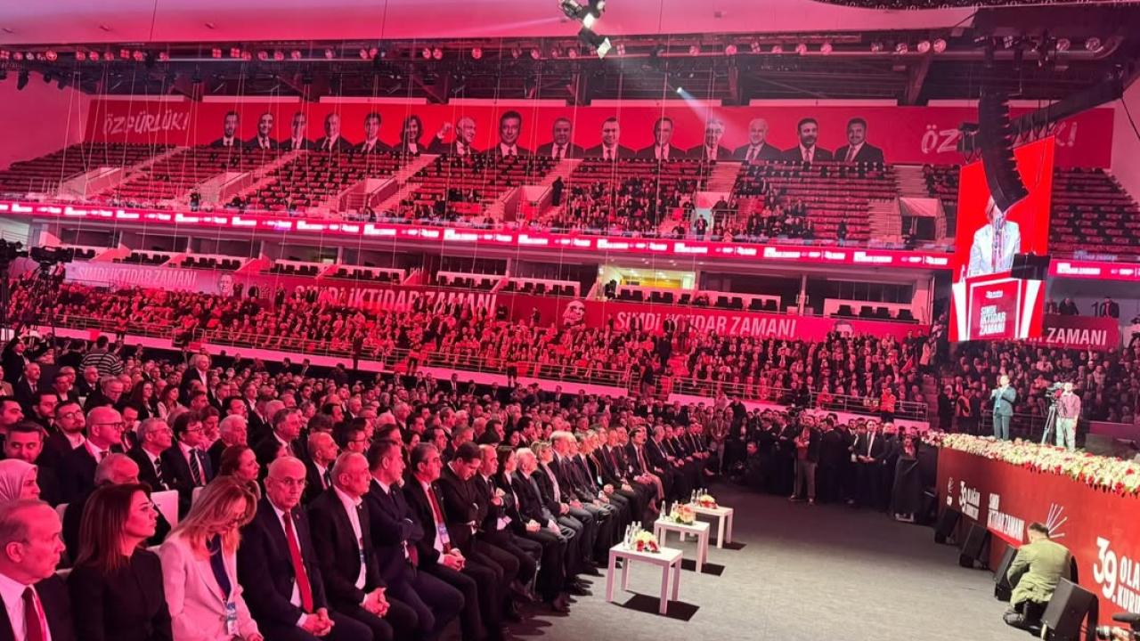 CHP 39. Olağan Kurultayı “Şimdi İktidar Zamanı” sloganıyla Ankara’da gerçekleştirildi