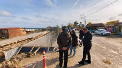 DSİ Bölge Müdürü Çelik, saha çalışmalarını yerinde denetledi