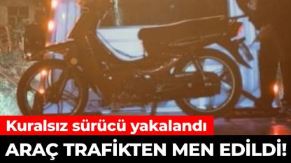 Ehliyetsiz sürücü rekor cezadan kaçamadı