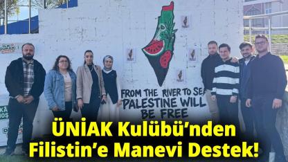 Filistin’in sesi kampüs duvarlarına taşındı