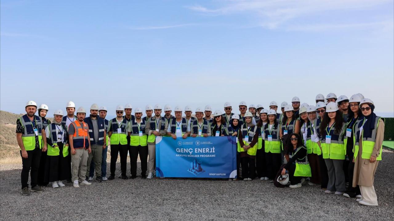 Geleceğin Nükleer Enerji uzmanlarından Akkuyu&#039;ya ziyaret