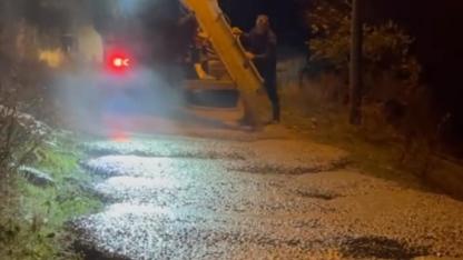 Genç muhtardan örnek hizmet