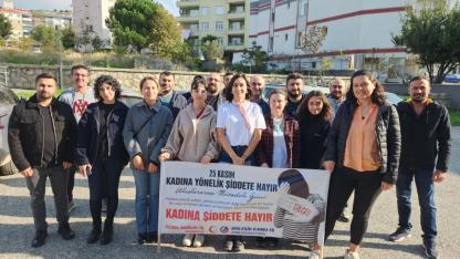 Genel Sağlık-İş Sinop Temsilciliği'nden Kadına Yönelik Şiddetle Mücadeleye dair açıklama