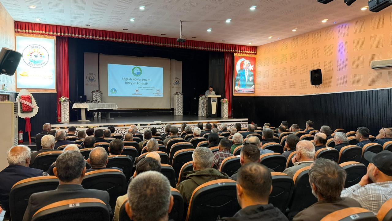 Gerze&#039;de muhtarlar Bireysel Foseptik Sistemi hakkında bilgilendirildi