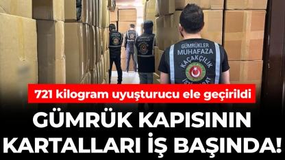 Gümrük Muhafaza, zehir tacirlerine geçit vermedi