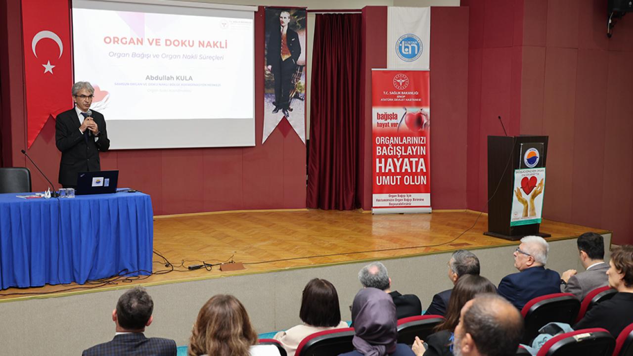 Hayat veren karar Sinop’ta konuşuldu