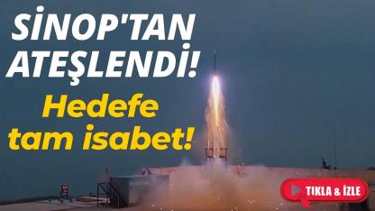 HİSAR-D RF Sinop'taki test atışında tam isabet kaydetti