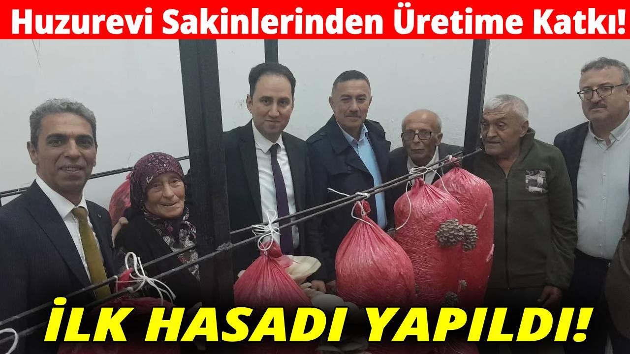 Huzurevi sakinlerinin emekleri meyvesini verdi