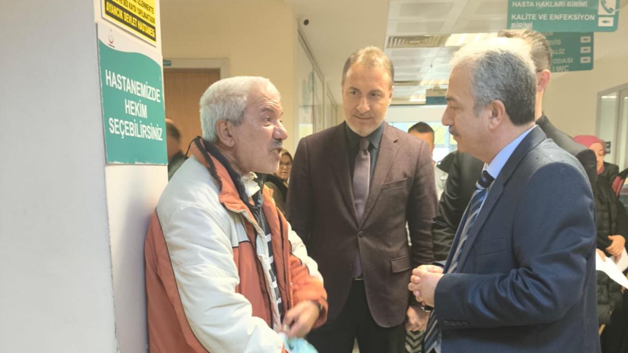 İl Sağlık Müdürü Arslan, sağlık hizmetlerini yerinde inceledi