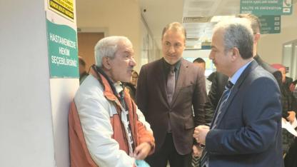 İl Sağlık Müdürü Arslan, sağlık hizmetlerini yerinde inceledi