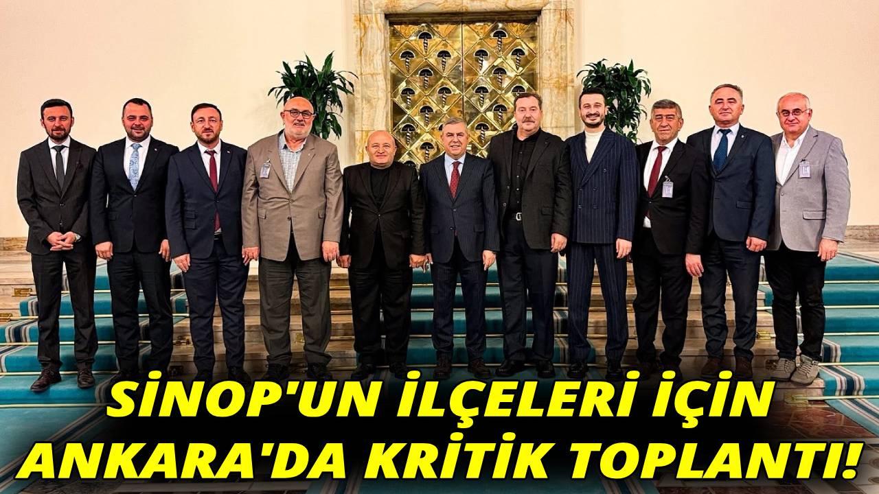 İlçelerinin sorunları Ankara&#039;da masaya yatırıldı