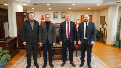 İzzet Arslan'dan RTÜK Başkanı Daniş’e hayırlı olsun ziyareti