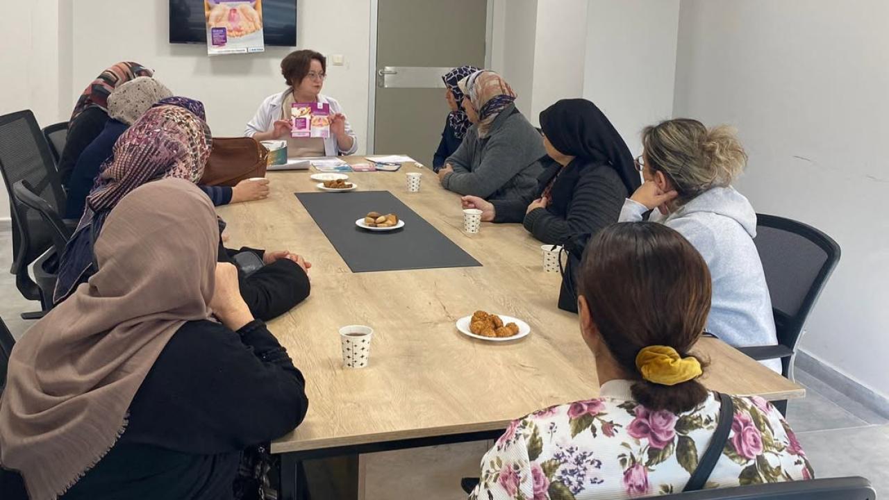 Kadınlar kanser konusunda bilgilendirildi