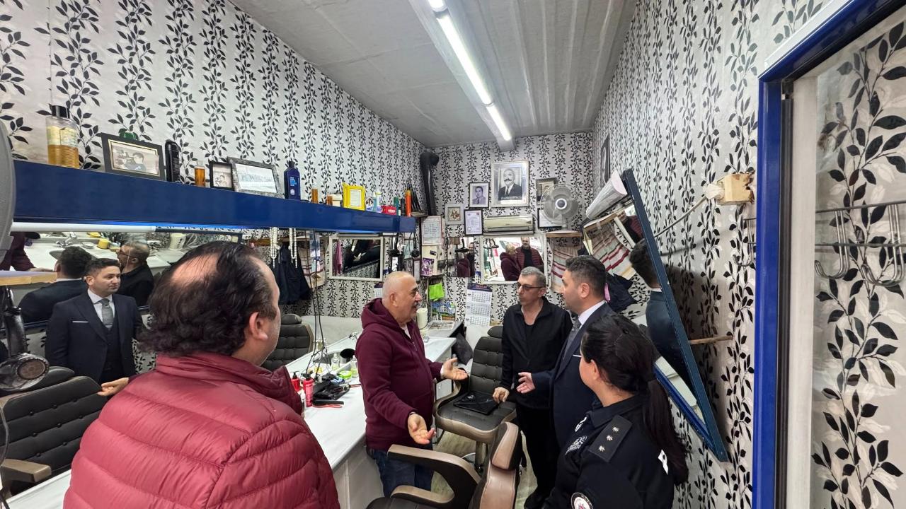 Kaymakam Çelik esnafın nabzını tuttu