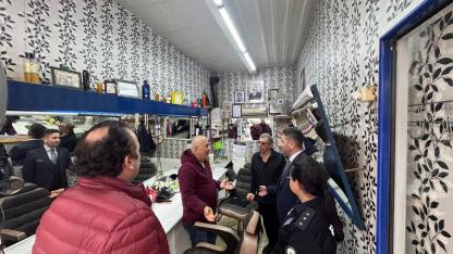 Kaymakam Çelik esnafın nabzını tuttu