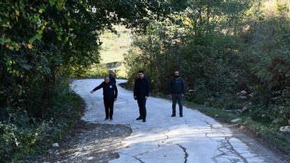 Kaymakamdan yol tahribatına müdahale