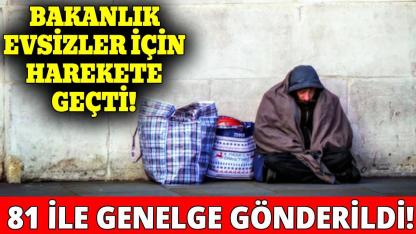 Kış gelmeden sokakta kimse kalmayacak!