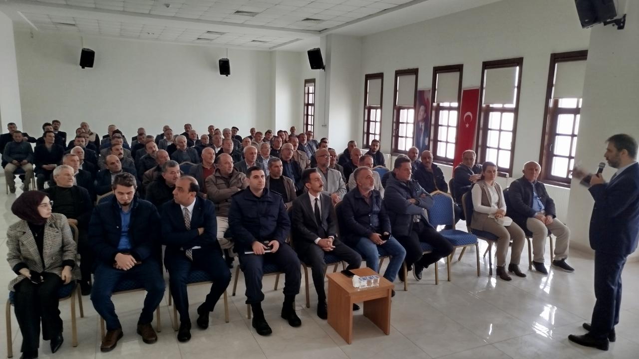 Köylerde foseptik uygulamaları görüşüldü