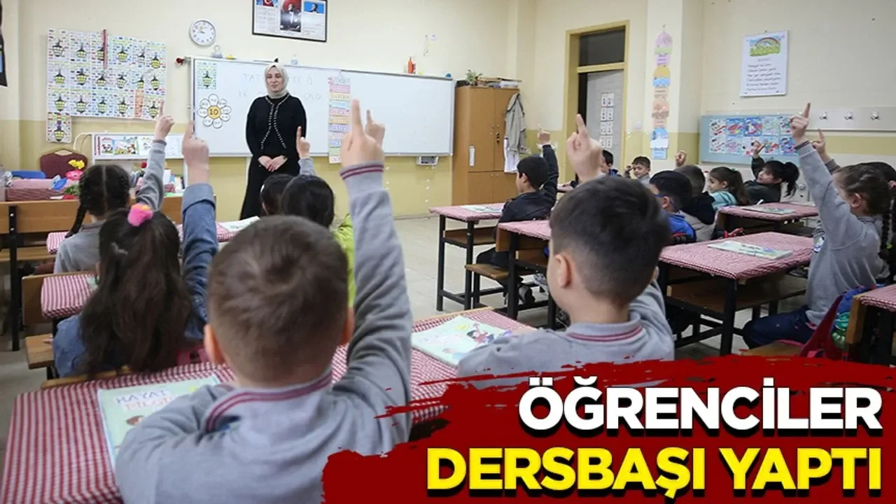Okullarda ara tatil sonrası ilk ders zili çaldı