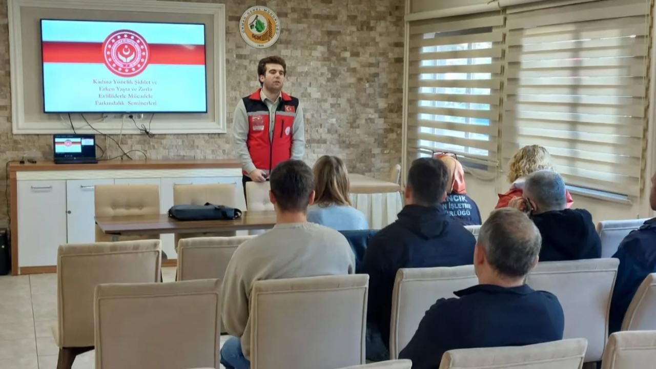 Orman İşletme personellerine kadına yönelik şiddetle mücadele eğitimi