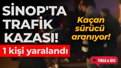 Otomobil motosiklete çarptı: 1 yaralı